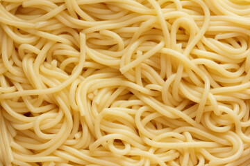Spaghetti ingredient on top view food