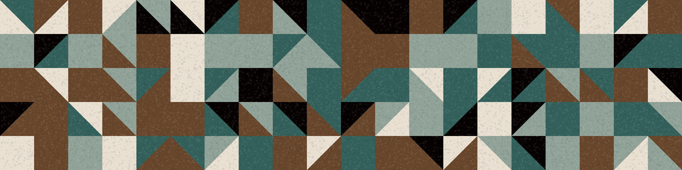 Abstract Geometric Pattern generative computational art illustration