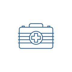 Medical bag logo design vector template, Travel logo design concept, Icon symbol