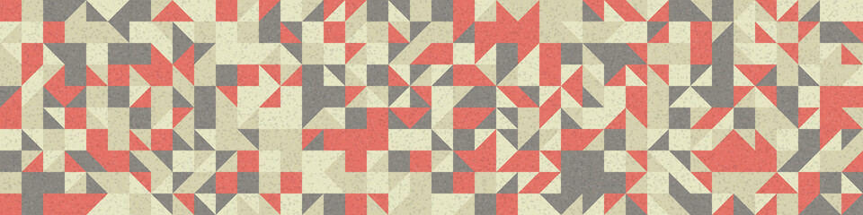 Abstract Geometric Pattern generative computational art illustration