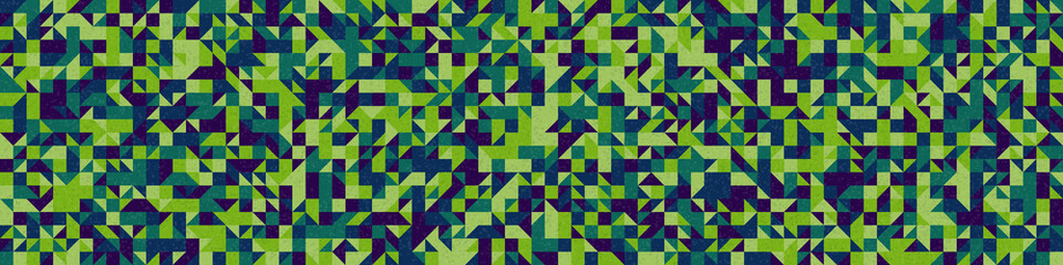 Abstract Geometric Pattern generative computational art illustration