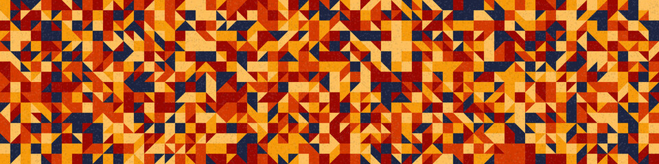 Abstract Geometric Pattern generative computational art illustration