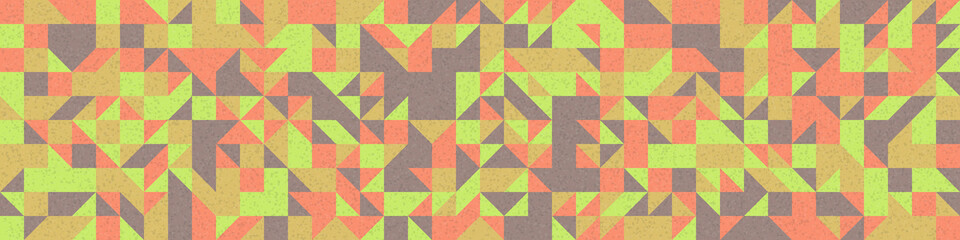 Abstract Geometric Pattern generative computational art illustration