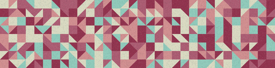 Abstract Geometric Pattern generative computational art illustration