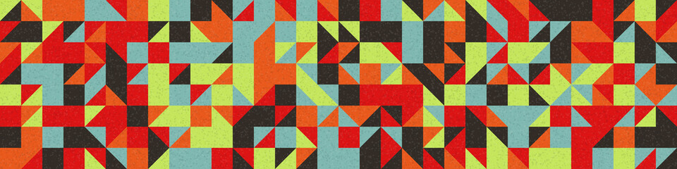 Abstract Geometric Pattern generative computational art illustration