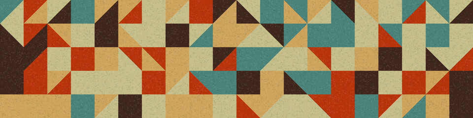 Abstract Geometric Pattern generative computational art illustration