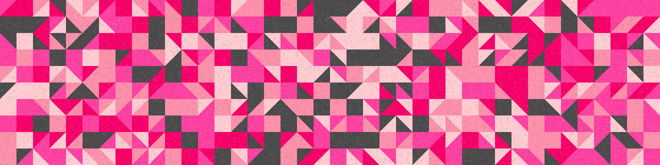 Abstract Geometric Pattern generative computational art illustration