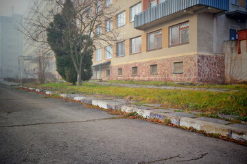 street in the town