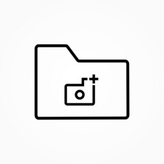 camera folder icon for web