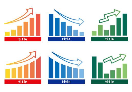 Business Graph and Chart Illustration Set