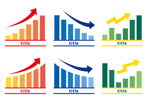 Business Graph and Chart Illustration Set