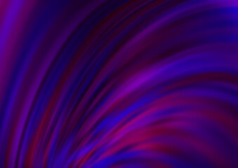 Dark Purple vector background with abstract lines.