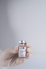 hand held covid 19 vaccine