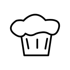 Restaurant line icon. food icon, bread. simple design editable. Design template vector