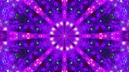 Fototapeta na wymiar Abstract kalaidoscope mandala 3d illustration background wallpaper