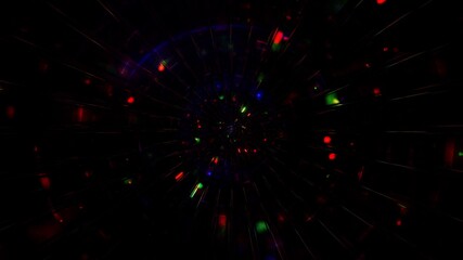 Glowing neon particles dark space 3d illustration background wallpaper design artwork