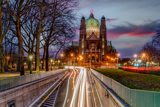 La basilique de Koekelberg &agrave; Bruxelles