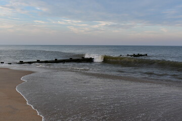Waves Crashing on the Beach II