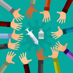 TODOS QUIEREN LA VACUNA CORONAVIRUS