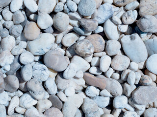 pebble beach stone nature background