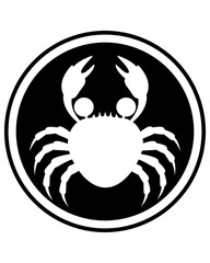 illustration of a crab