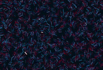 Dark green, red vector background with straight lines.