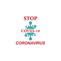 covid-19 icon illustration