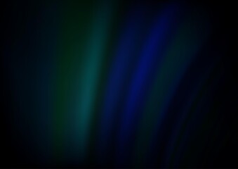 Dark BLUE vector template with abstract lines.