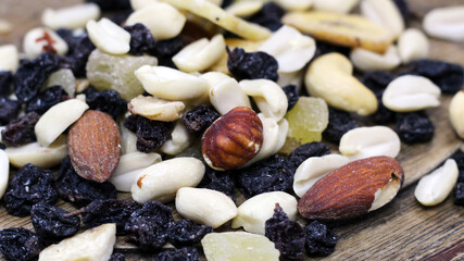 A set of different useful nuts
