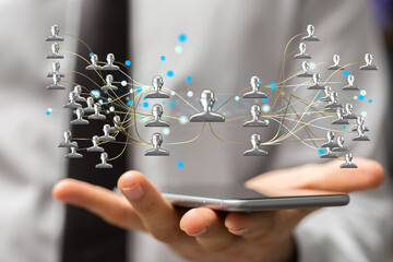 team hierarchy connection group digital