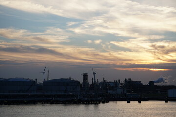 The harbor of Hoek of Holland