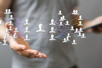 team hierarchy connection group digital
