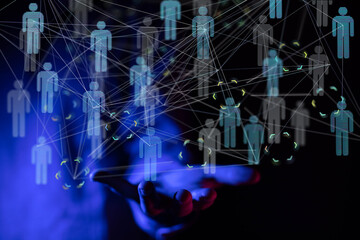 Unity group and teamwork concept