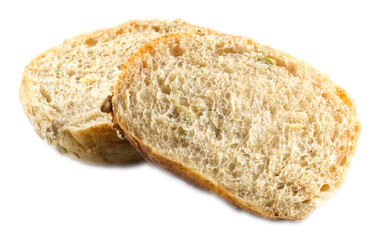 Frische Körner-Brötchen aus der Backstube. Typisch deutsche Vollkornbrötchen. 