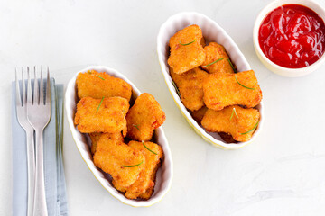 Chicken Nuggets, Chicken Appetizer, Junk Food Photography