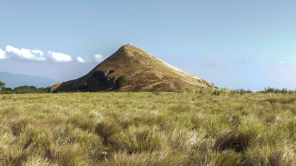 landscape with mountains