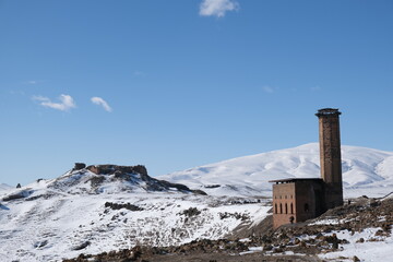 Ani Ruins, Ani is a ruined and uninhabited medieval Armenian city-site situated in the Turkish province of Kars. Kars is a city of northeast of Turkey.
