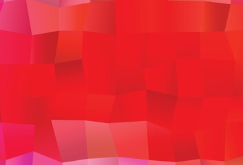 Light Red vector layout with rectangles, squares.