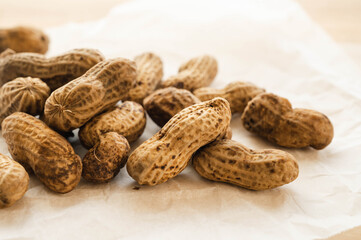 茹で落花生　殻付き