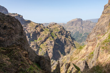 Berglandschaft auf Madeira