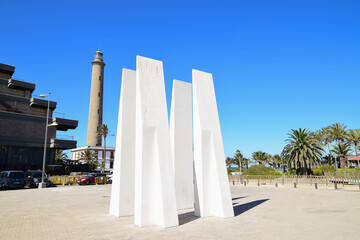 Fototapeta premium Architektur beim Leuchtturm
