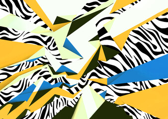 abstract animal print texture design