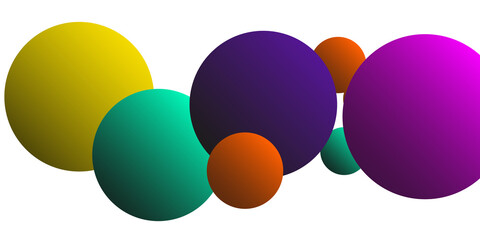 Ball shape gradients.