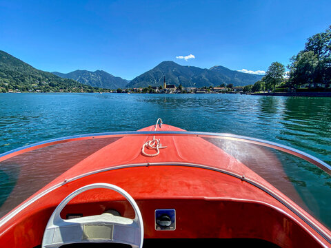 Bootsfahrt auf dem Tegernsee