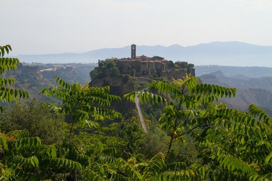 Village Of Bagnoregio In  Province Of Viterbo