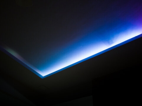 Ceiling design(POP) - abstract light background
