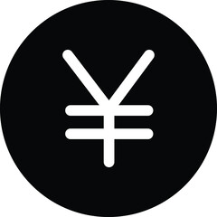 yen icon in a circle