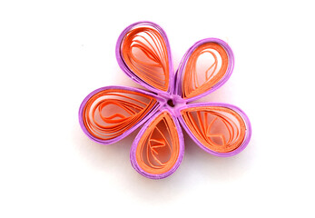flower of quilling papers