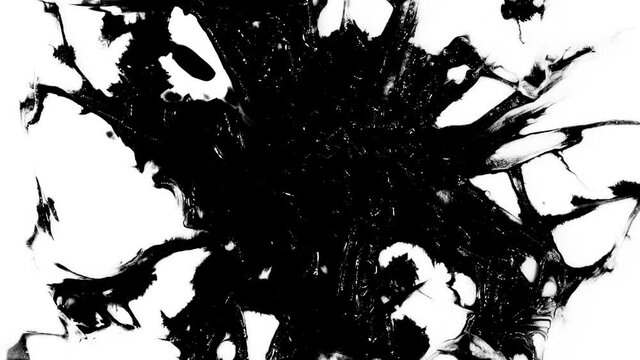 Painted ink light box element.