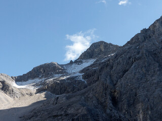 Mountain hiking Karwendel, Tyrol, Austria